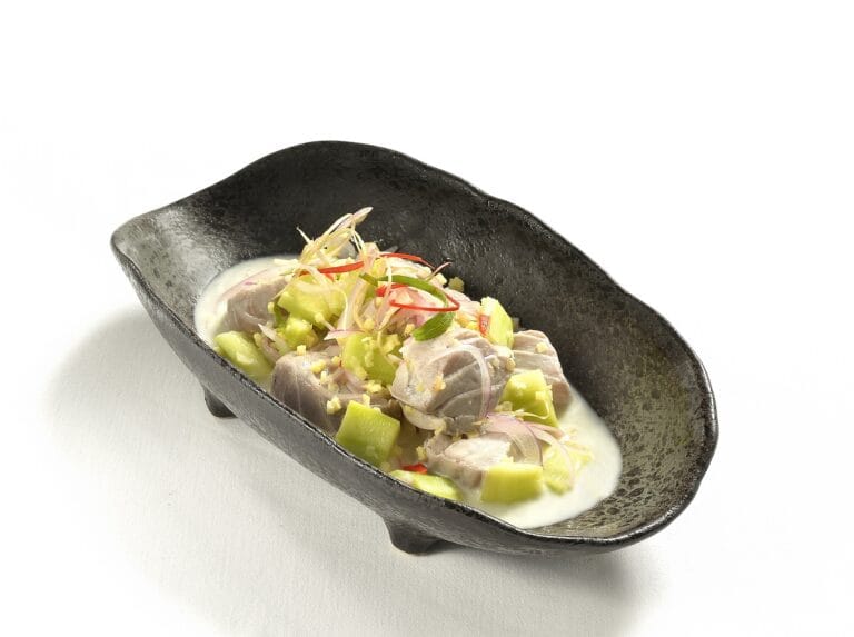 Ceviche di triglia al peperoncino