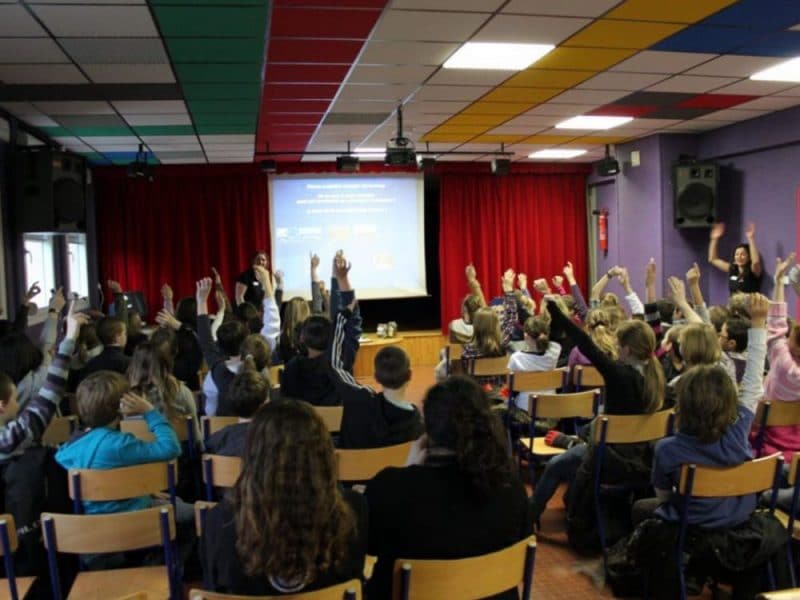 Sensibilisation de collégiens au Programme Mr.Goodfish