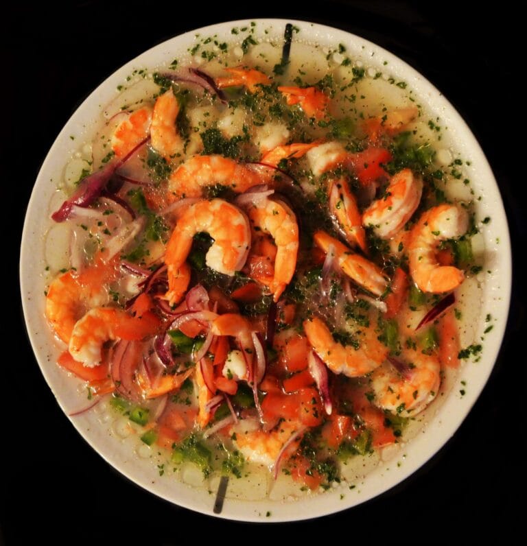 Ceviche di gamberetti