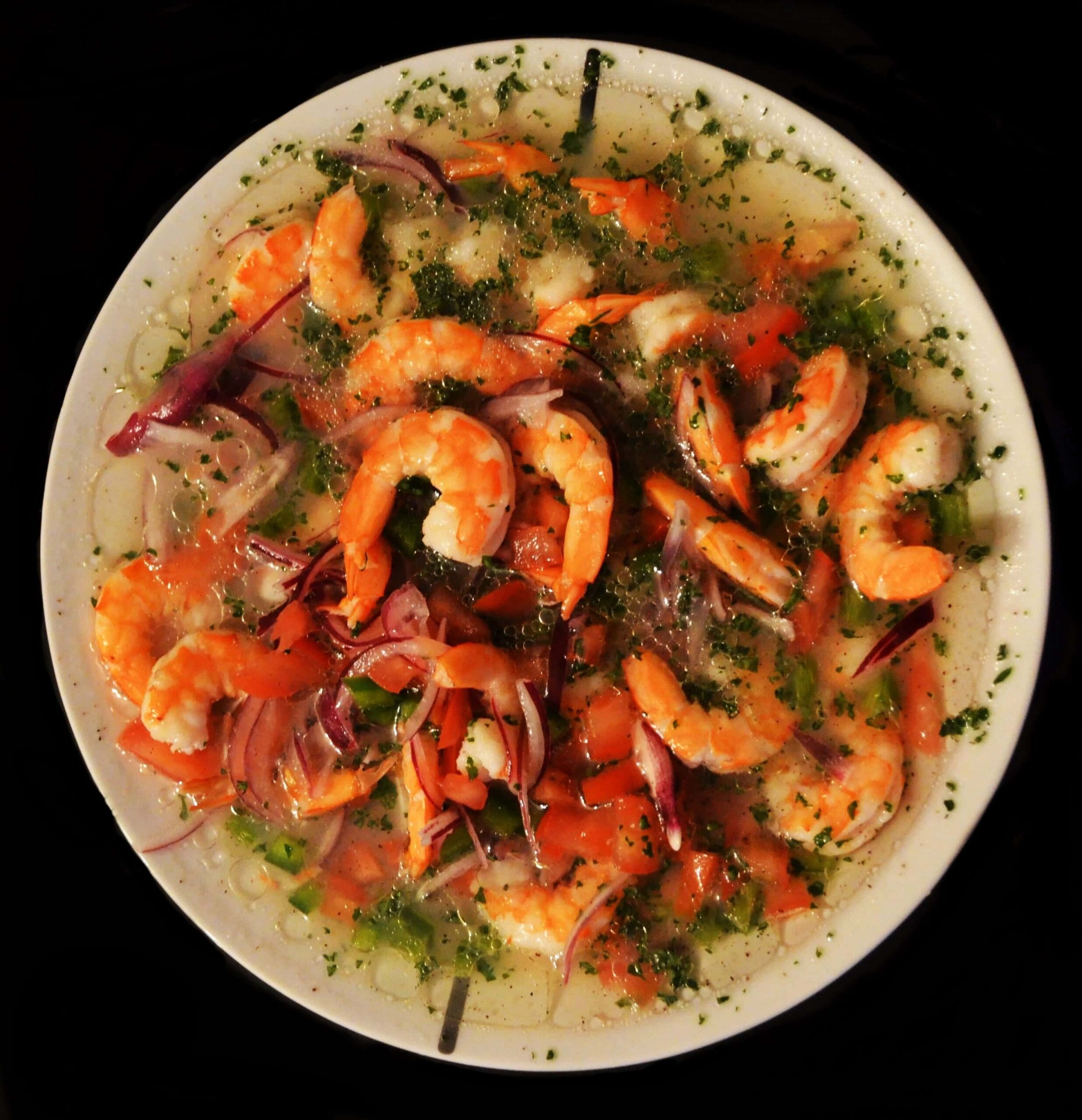 Ceviche di gamberetti