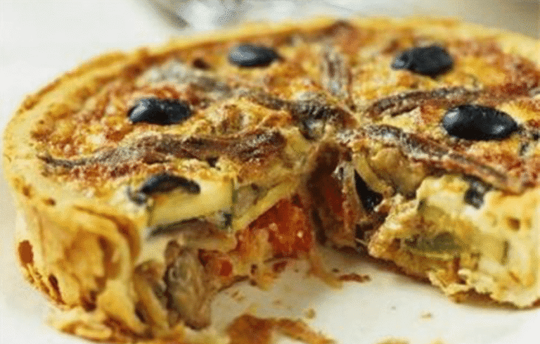 Quiche alle acciughe
