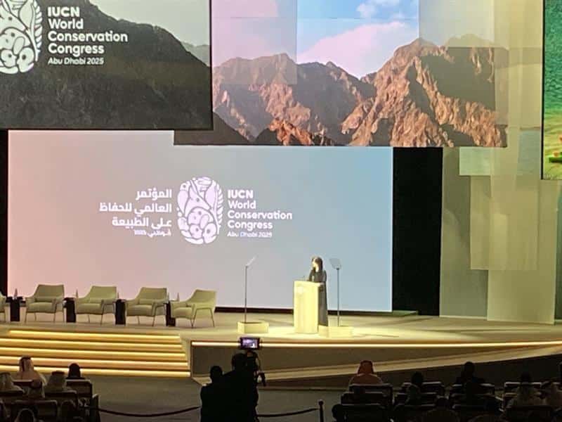 Main stage at the IUCN 2025 Congress